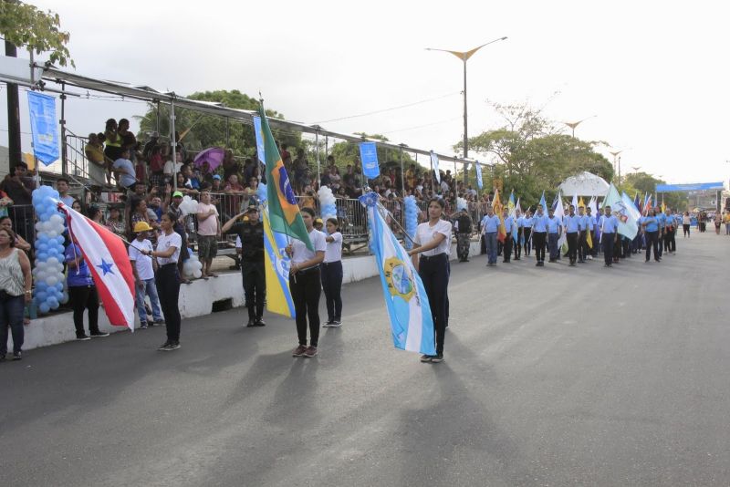 Caminhada Escolar em Alusão à Independência do Brasil lado Norte na Arterial 18