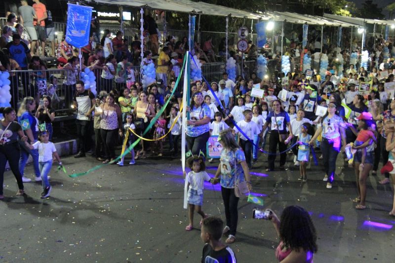 Caminhada Escolar em Alusão à Independência do Brasil lado Norte na Arterial 18