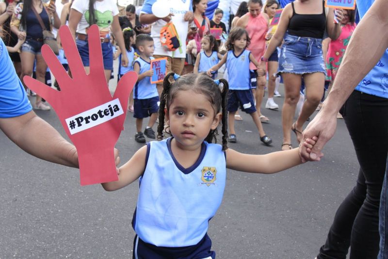 Caminhada Escolar em Alusão à Independência do Brasil lado Norte na Arterial 18