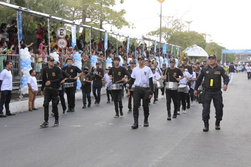 Caminhada Escolar em Alusão à Independência do Brasil lado Norte na Arterial 18