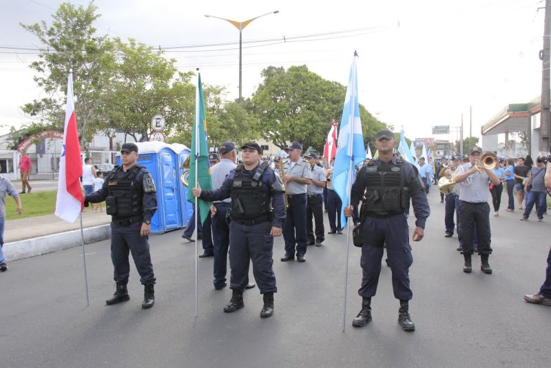 Caminhada Escolar em Alusão à Independência do Brasil lado Norte na Arterial 18