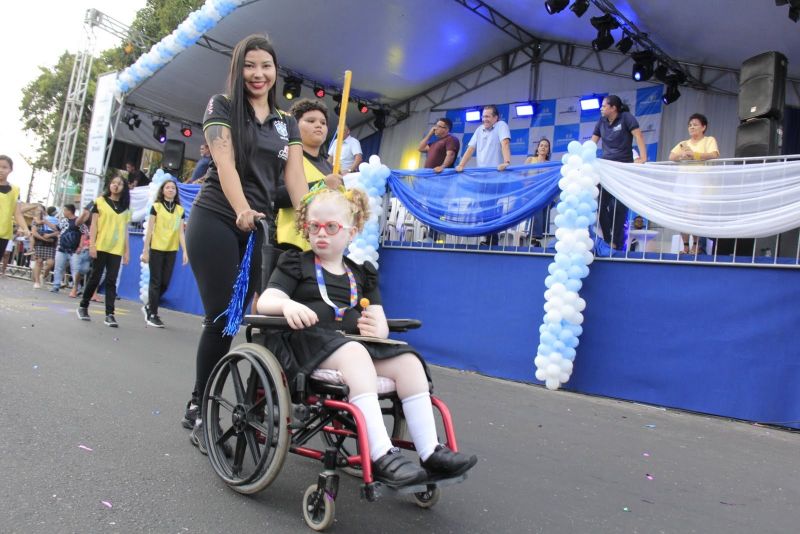 Caminhada Escolar em Alusão à Independência do Brasil lado Norte na Arterial 18