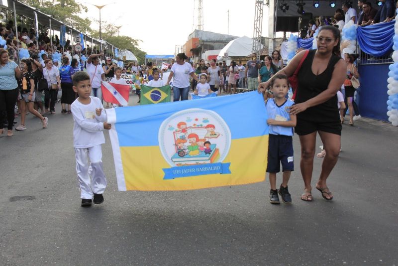 Caminhada Escolar em Alusão à Independência do Brasil lado Norte na Arterial 18