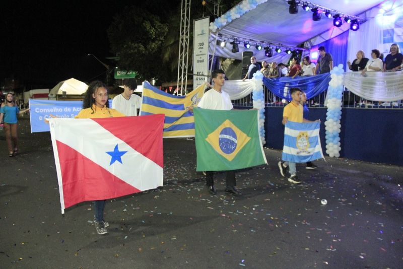 Caminhada Escolar em Alusão à Independência do Brasil lado Norte na Arterial 18