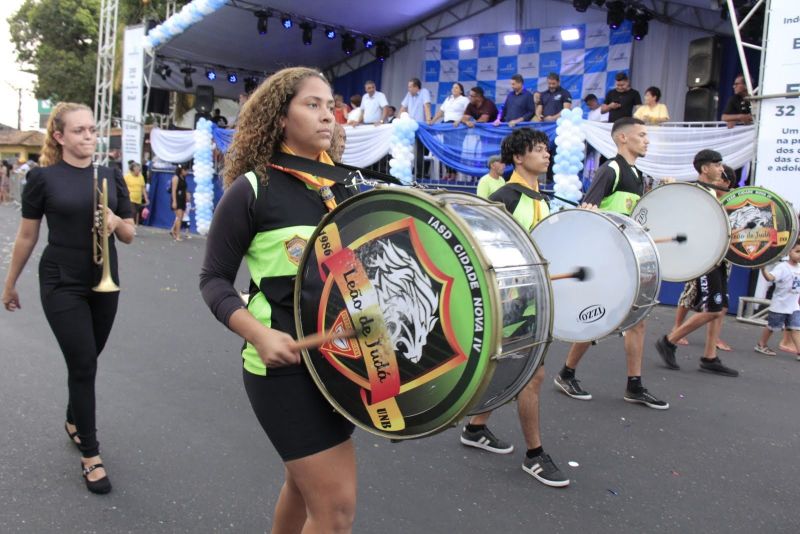 Caminhada Escolar em Alusão à Independência do Brasil lado Norte na Arterial 18