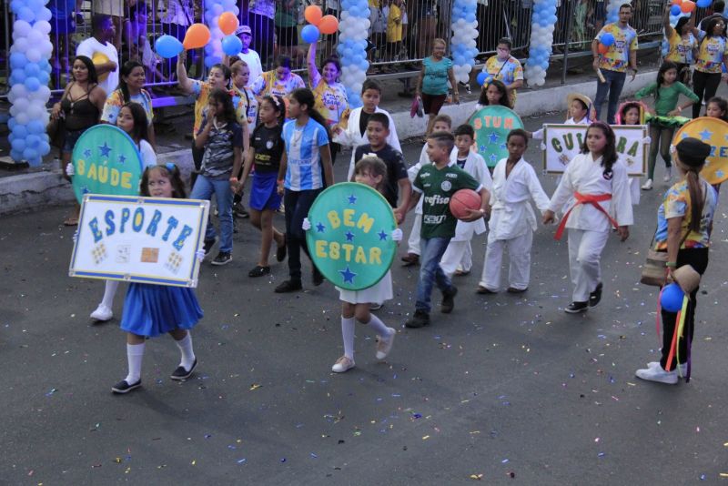 Caminhada Escolar em Alusão à Independência do Brasil lado Norte na Arterial 18