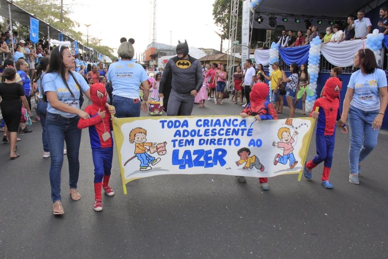 Caminhada Escolar em Alusão à Independência do Brasil lado Norte na Arterial 18