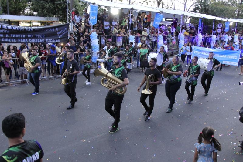 Caminhada Escolar em Alusão à Independência do Brasil lado Norte na Arterial 18