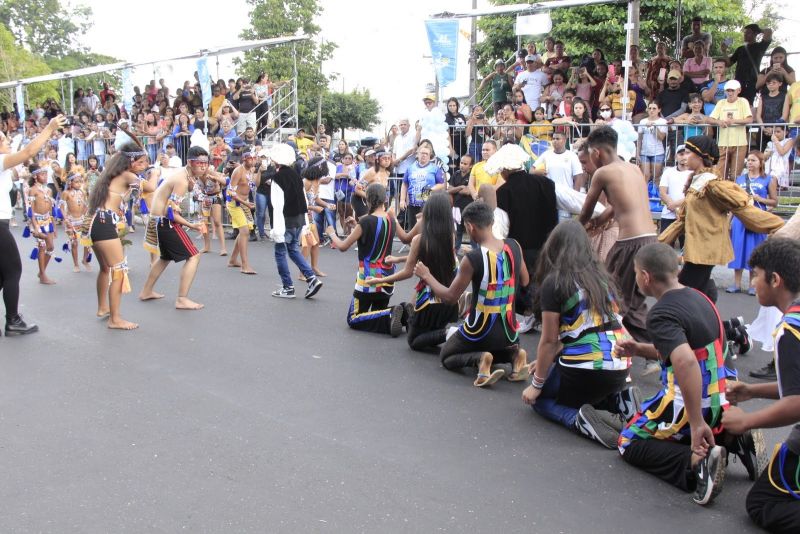 Caminhada Escolar em Alusão à Independência do Brasil lado Norte na Arterial 18