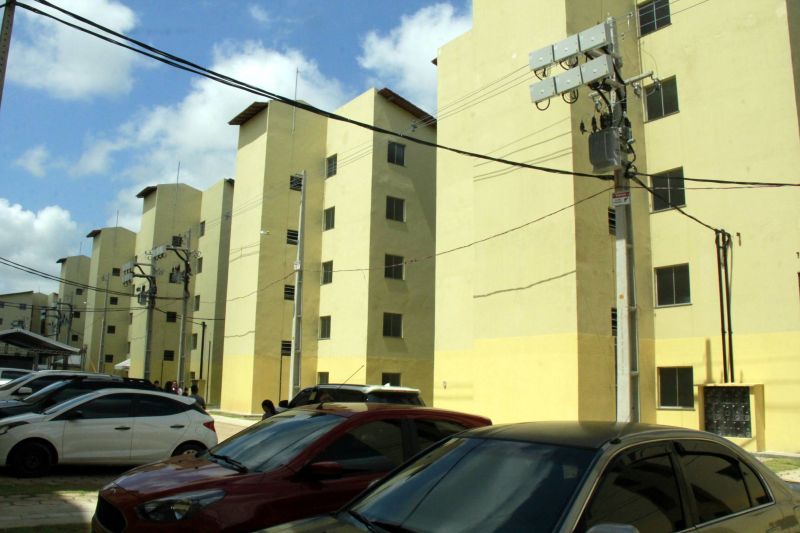 Entrega de 220 unidades do Conjunto Anita Gerosa do Programa Casa Verde e Amarela – Conjunto Girassol no bairro do Aurá