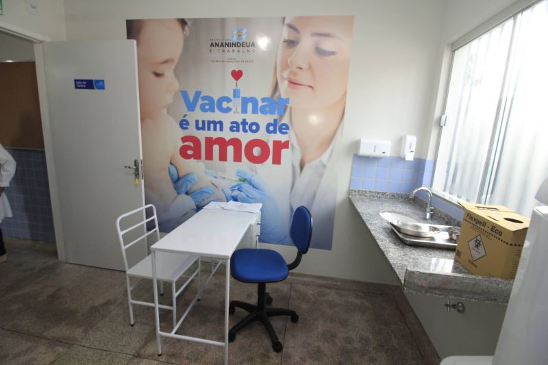 Entrega da UBS Helena Barra, no conjunto Roraima Amapá. Curuçambá