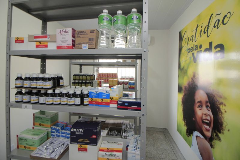 Entrega da UBS Helena Barra, no conjunto Roraima Amapá. Curuçambá