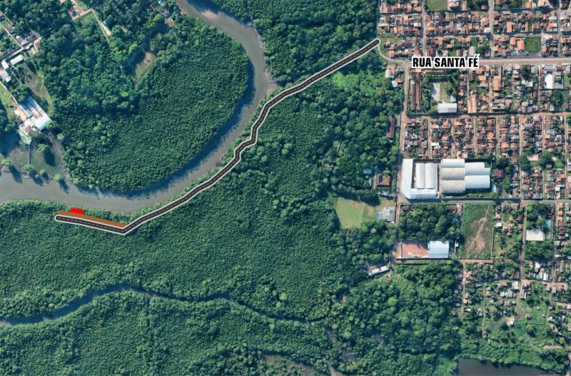 Assinatura da O.S para construção da Orla do Icuí e Apresentação do Projeto Arquitetônico no bairro Icuí