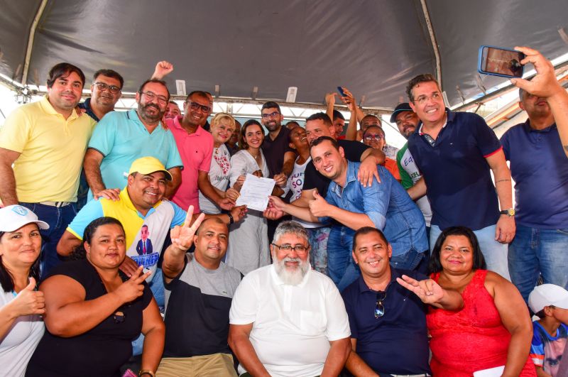Assinatura da O.S para construção da Orla do Icuí e Apresentação do Projeto Arquitetônico no bairro Icuí