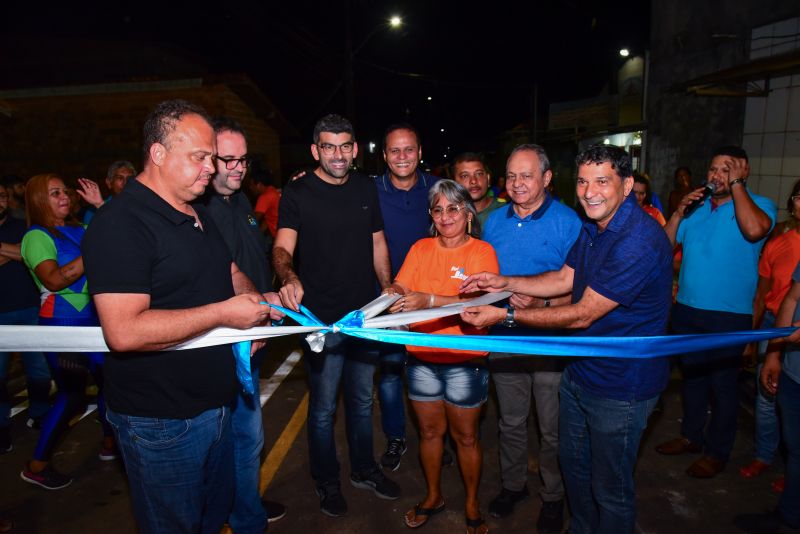 Inauguração Asfáltica  das ruas Belo Horizonte e Santa Terezinha no bairro Águas Lindas