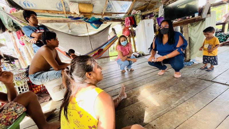 Ananindeua é destaque no acolhimento de indígenas refugiados e migrantes da Venezuela