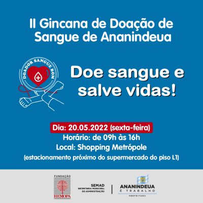 II Gincana de Doação de Sangue de Ananindeua