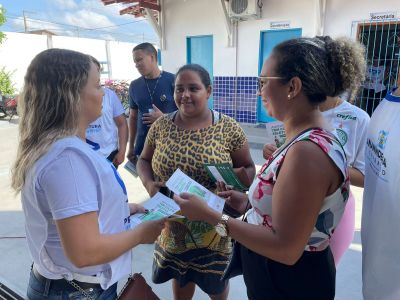 Seurb participa da segunda ação integrada orientando moradores