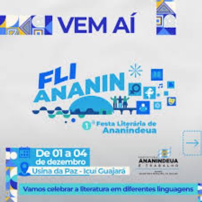 Prefeitura realizará a 1° Festa Literária de Ananindeua 