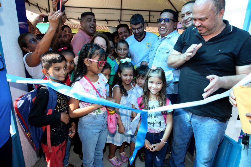 Inauguração da Unidade de Educação Antonio Wilson Alves