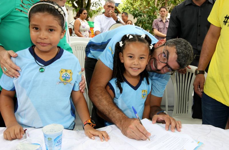 Inauguração da Unidade de Educação Antonio Wilson Alves