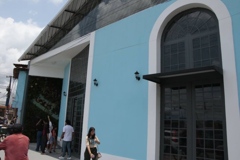 Inauguração do Mercado da Independência no bairro Distrito Industrial