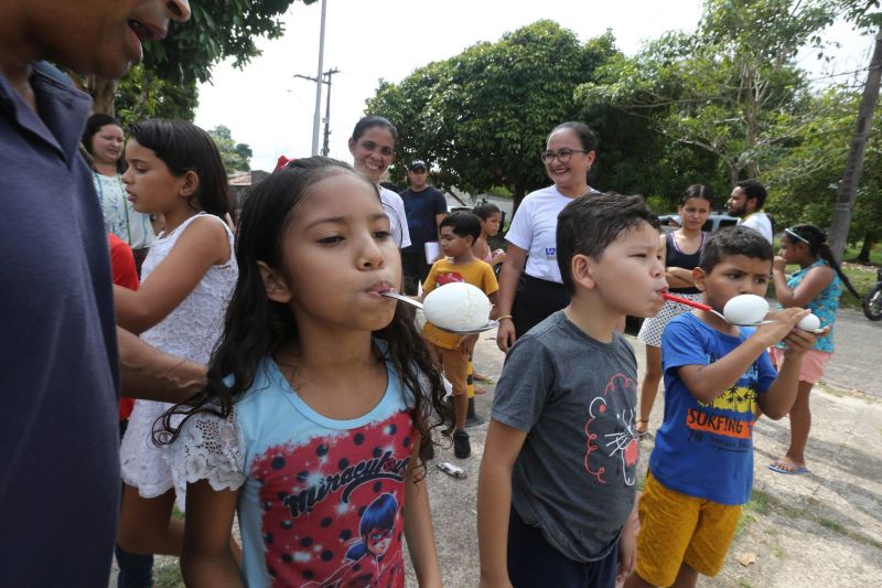 Semana da Criança no Cras Estrela Ananin no conjunto Júlia Seffer