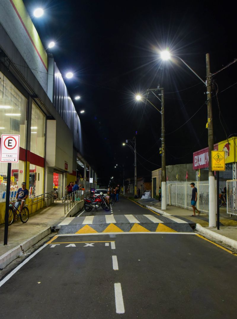 Inauguração das ruas WE 59 e WE 60, entre Sn 23 e avenida Dom Vicente Zico na Cidade Nova Vl