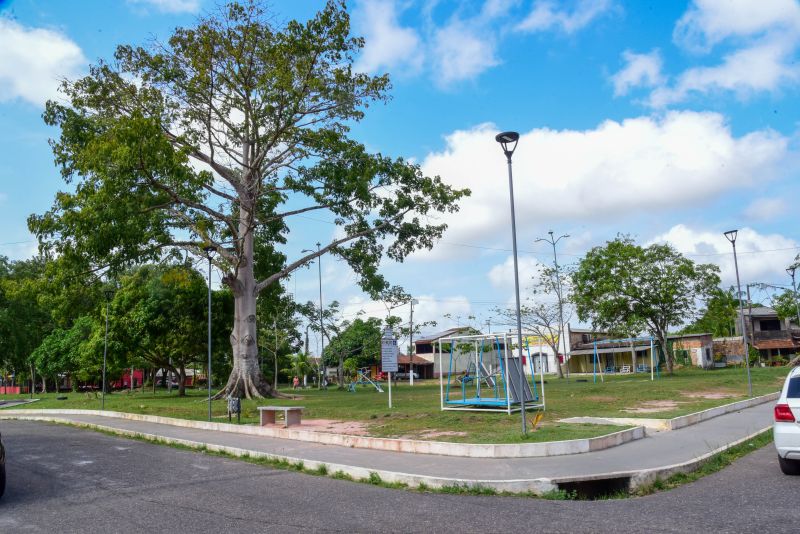 Bosque Marajoara no conjunto Júlia Seffer