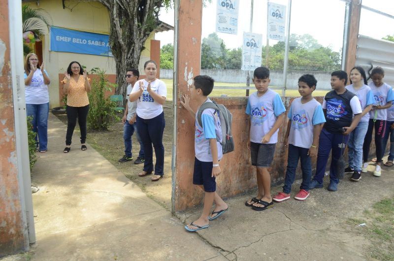 1° dia de prova SAEB 2023, para alunos de Ananindeua