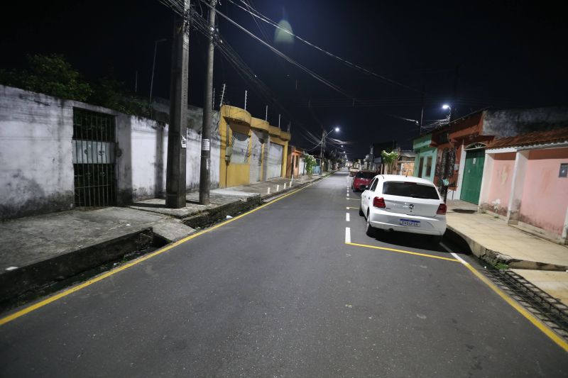 Inauguração asfáltica na WE 75 no trecho entre SN 21 e 22, Cidade Nova VI