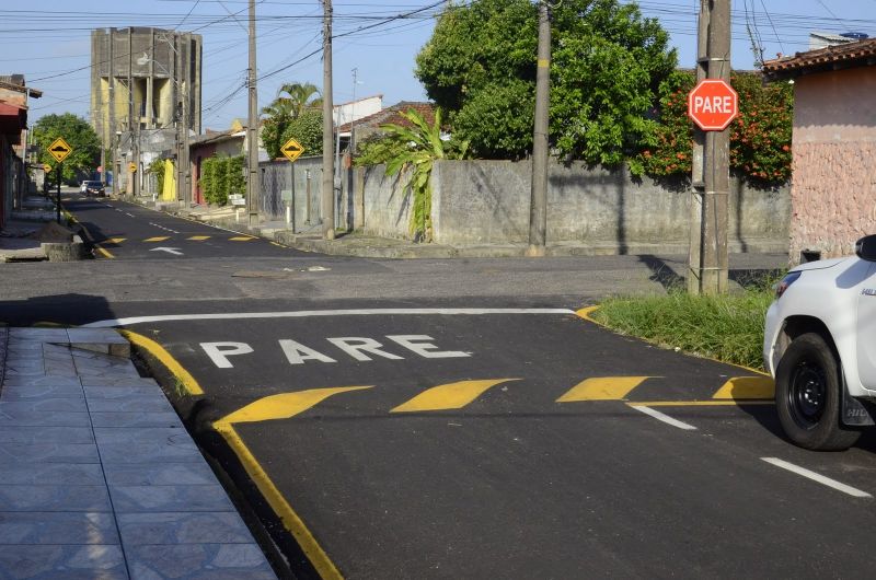 Inauguração de ruas Pavimentadas no conjunto Guajará I – WE 64 e WE 65