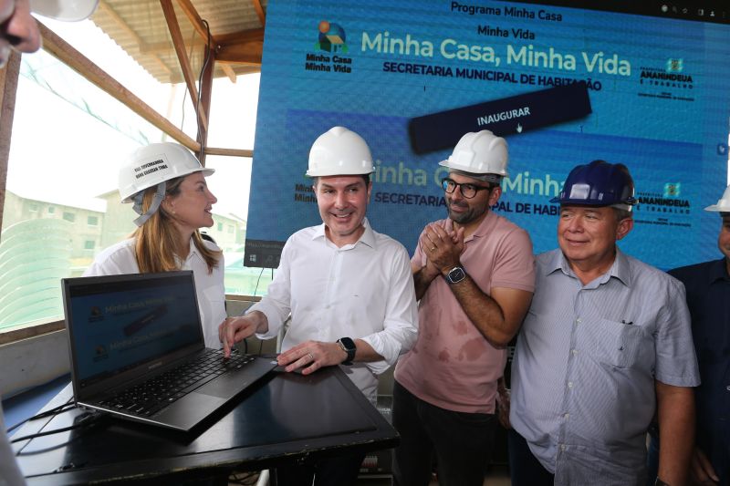 Visita técnica em obras do empreendimento ?Pouso do Aracanga? E abertura de cadastro para novos Beneficiários, bairro Aurá e agenda com Jader Filho - Ministro das Cidades