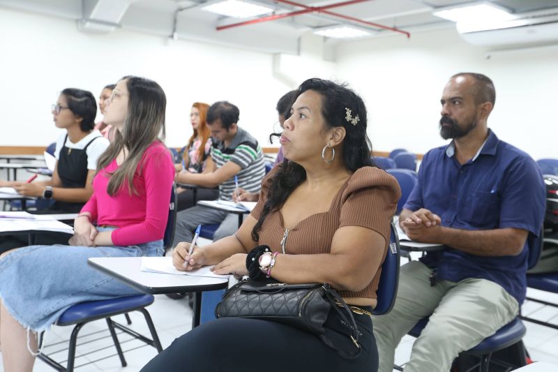 Escola de Governança Pública palestra sobre saúde mental, local faculdade Estácio