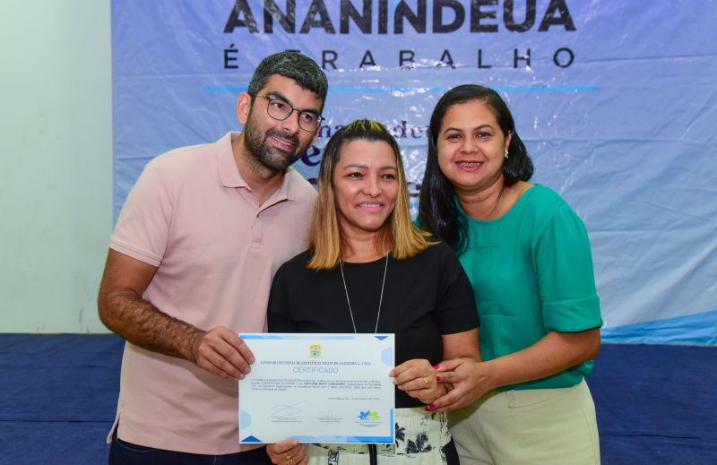 Cerimônia de posse do Conselho Municipal de Assistência Social e Conselho Municipal da Criança e Adolescente na ACIA