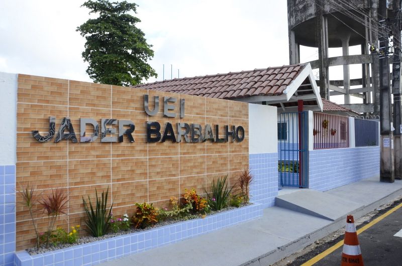 Inauguração da Unidade de Educação Infantil Jader Barbalho – Travessa We 45B, Nº8 – Cidade Nova Vlll