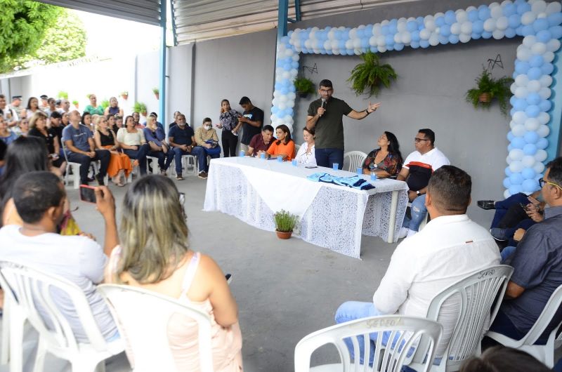 Inauguração da Unidade de Educação Infantil Jader Barbalho – Travessa We 45B, Nº8 – Cidade Nova Vlll