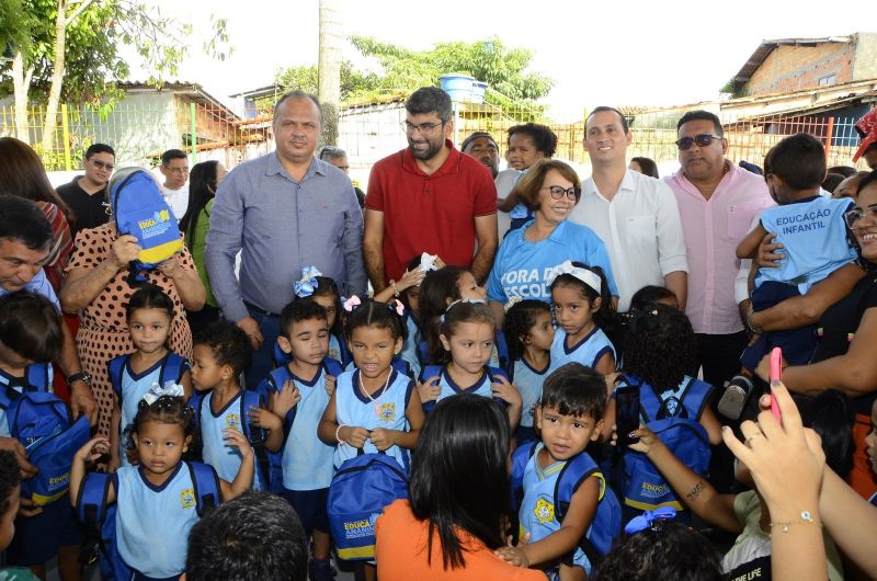 Inauguração da Unidade de Educação Infantil Prof. Lia Madalena Leal – Icuí Guajará