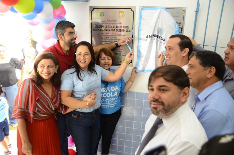 Inauguração da Unidade de Educação Infantil Prof. Lia Madalena Leal – Icuí Guajará