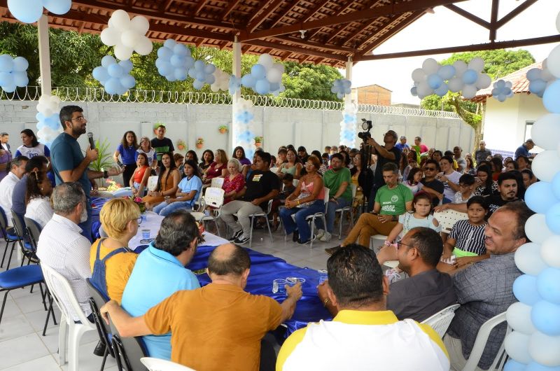 Inauguração da Nova Unidade de Educação, Emef Eduarda Teixeira Pereira - Bairro Centro