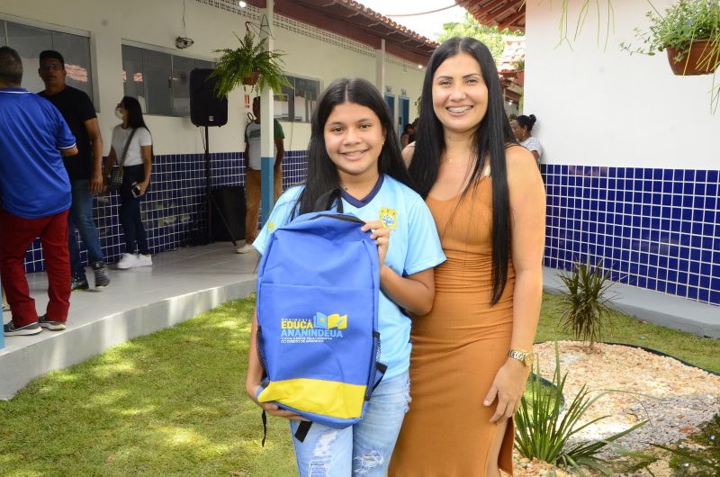 Inauguração da Nova Unidade de Educação, Emef Eduarda Teixeira Pereira - Bairro Centro