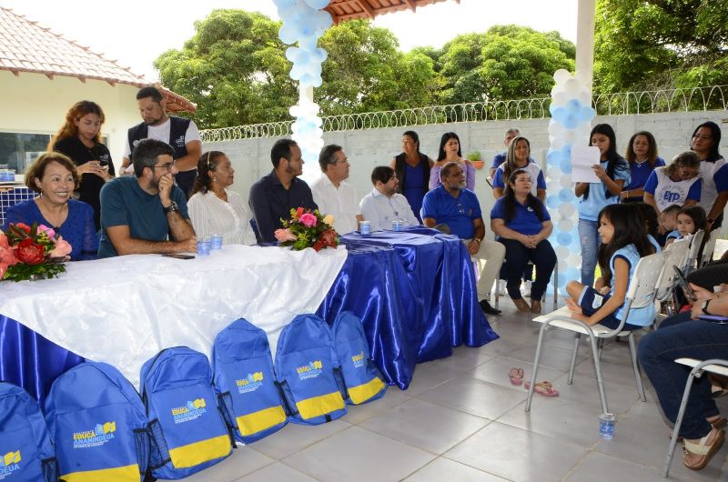 Inauguração da Nova Unidade de Educação, Emef Eduarda Teixeira Pereira - Bairro Centro