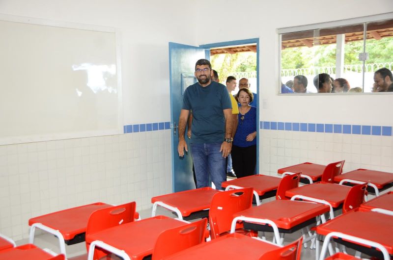 Inauguração da Nova Unidade de Educação, Emef Eduarda Teixeira Pereira - Bairro Centro