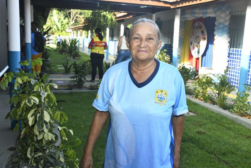 Reinauguração da Escola Municipal Saré no Distrito Industrial