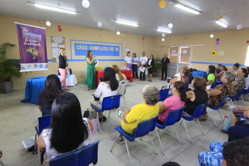 1ª Pré-Conferência Sobre O Direito da Criança e do Adolescente - Cras Complexo Cidade Nova Vl