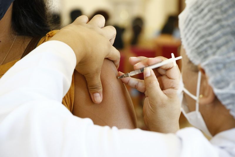 Vacinação Covid na Paróquia de Nossa Senhora do Amparo