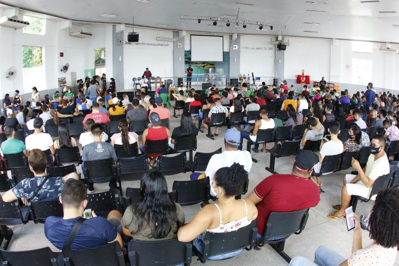 Posto de apoio na Vacinação Igreja Catedral da Fé no Distrito Industrial