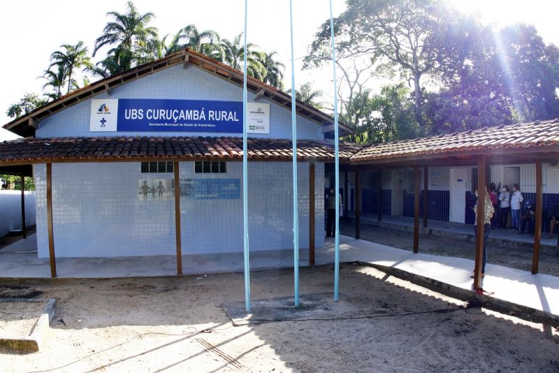 Entrega da UBS Curuçambá Rural Totalmente Revitalizada