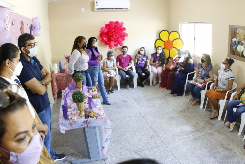 Ação de Saúde Integrada Agosto Lilás no CREAS I