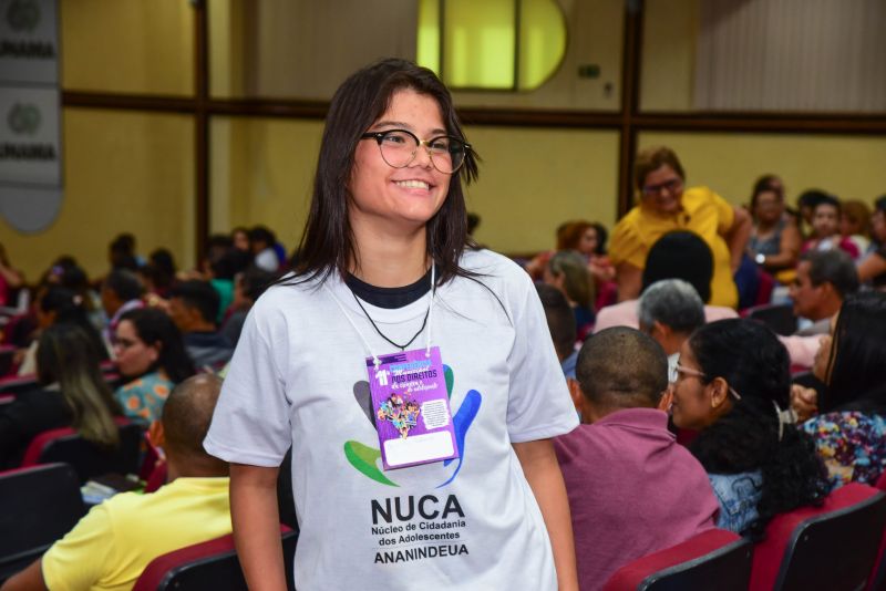 Abertura da Conferência Municipal dos Direitos da Criança e Adolescente no Auditório da Unama Br